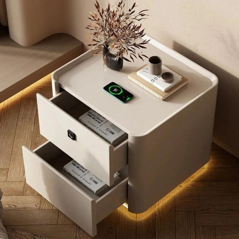 Smart Drawers Nightstands Storage Nordic Modern Bedroom Nightstand